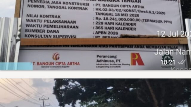 DIDUGA ABAIKAN K3, PROYEK TALUD DI DESA PENYAK JADI SOROTAN: KESELAMATAN PENGGUNA JALAN DIPERTANYAKAN