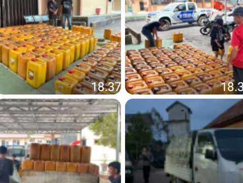 Polres Bangka Selatan Bongkar Praktik Penyalahgunaan BBM Subsidi, 3.040 Liter Pertalite Diamankan